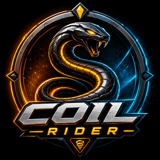Coil Rider game logo